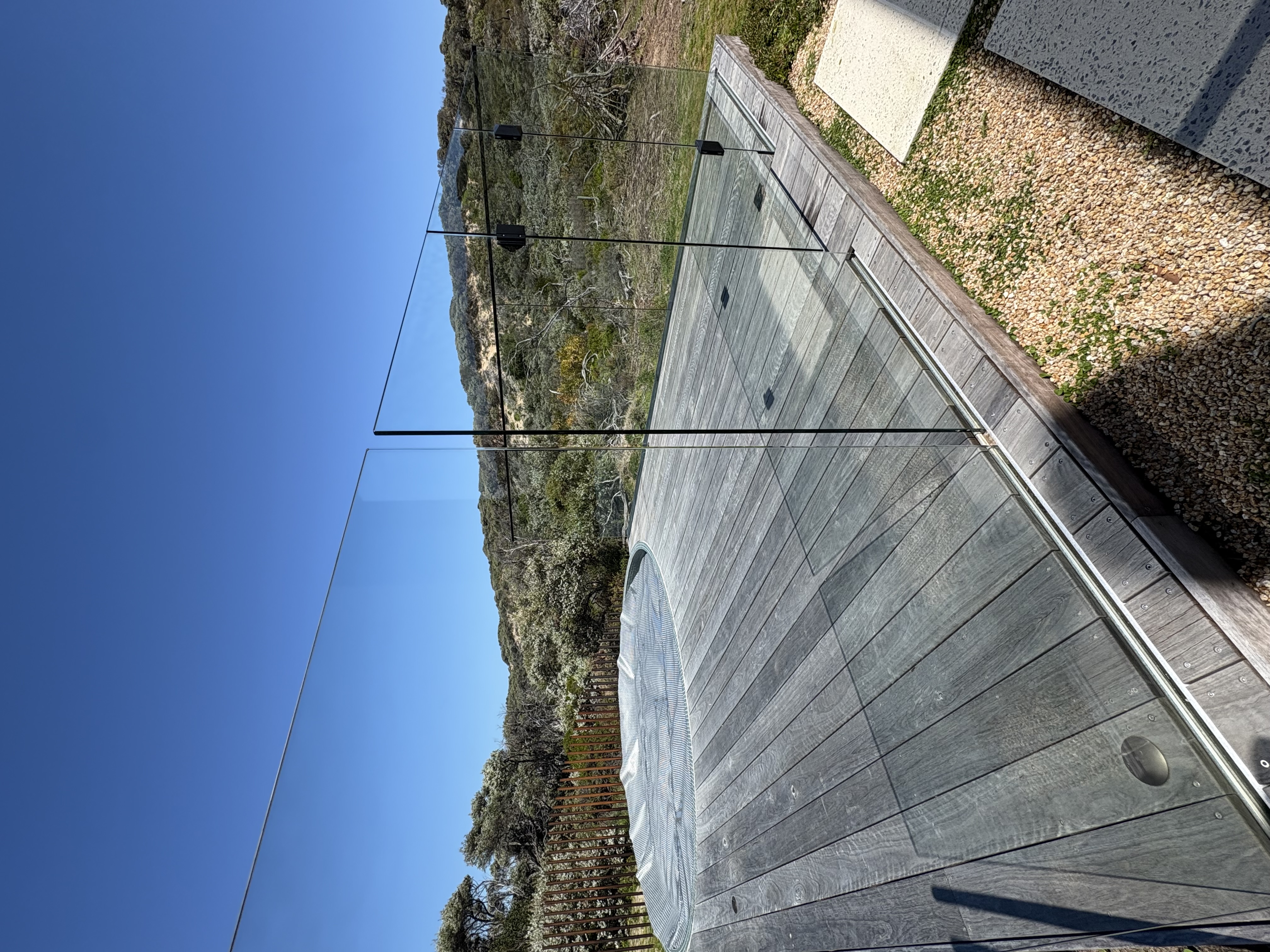 Streak-free window cleaning result — Rye, Mornington Peninsula